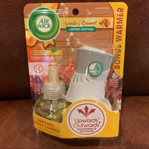 Air Wick Warmer and Refill Vanilla & Carmel